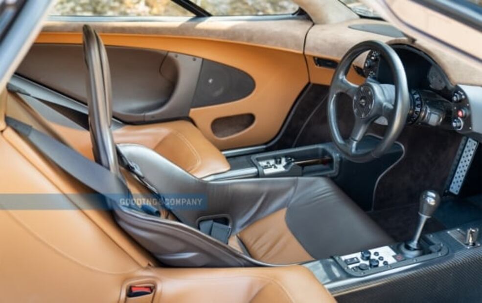 McLaren F1 con menos de 400 km recorridos será subastado
