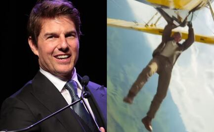 Tom Cruise lleva la acción al límite: se cuelga de un avión en pleno giro en "Misión: Imposible"