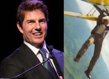 Tom Cruise lleva la acción al límite: se cuelga de un avión en pleno giro en "Misión: Imposible"