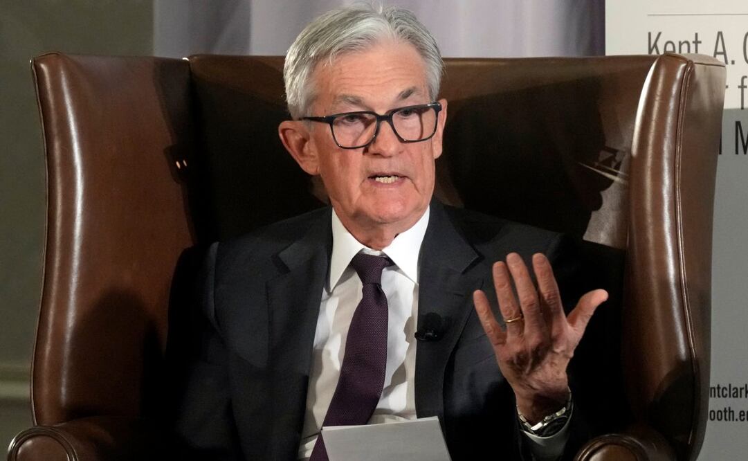 Jerome Powell, dijo este viernes que "todo el mundo está pronosticando algún efecto inflacionario a causa de los aranceles". (07/03/25) Foto: AP