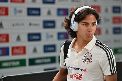 Diego Lainez ya está con la Sub 20
