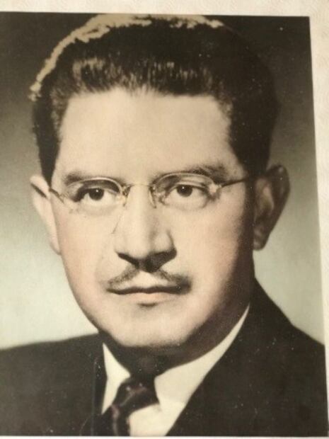 Doctor Alvaro Gaitan Nieto, profesor de García Márquez en el Liceo de Varones en Zipaquirá, Colombia: Foto: Cortesía Cristina Gaitan