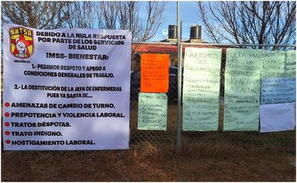 Trabajadores de psiquiátrico en Hidalgo exigen destitución de 3 funcionarios; acusan abuso de poder y violencia laboral