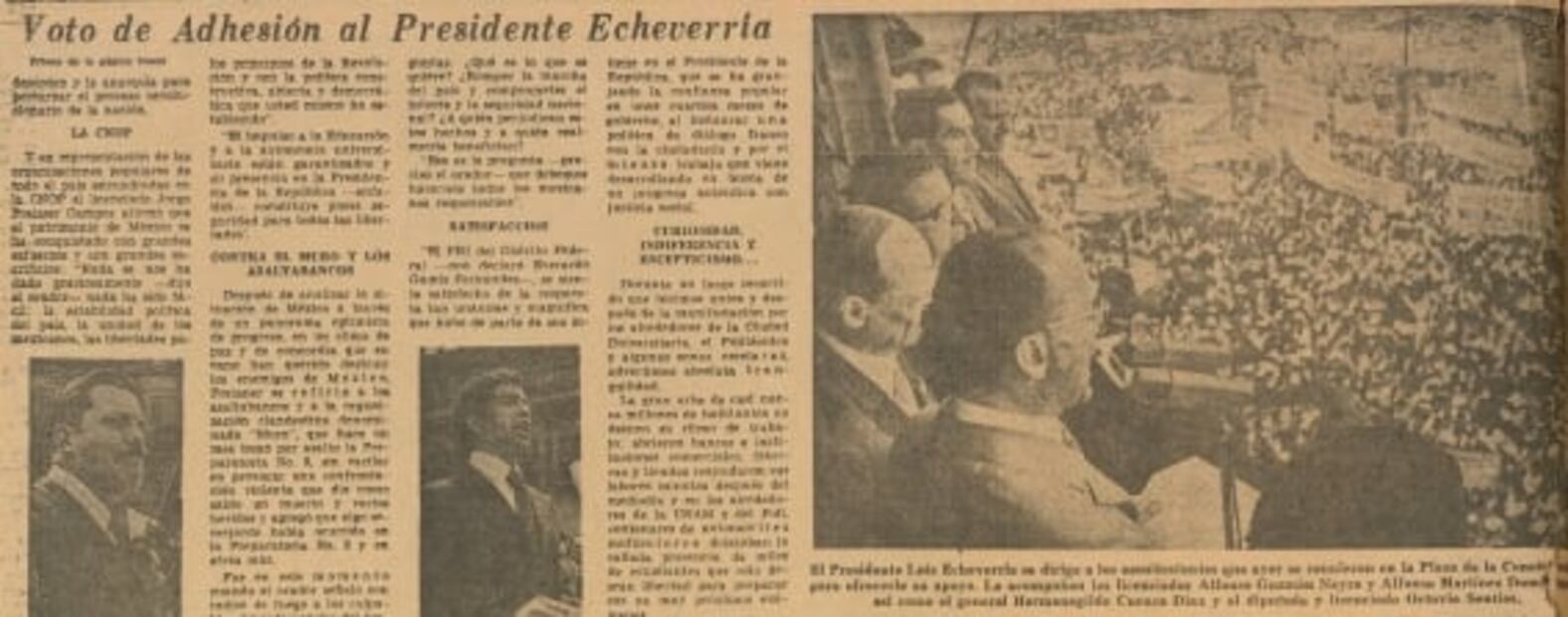 ROMA en EL UNIVERSAL. Así era México en 1971