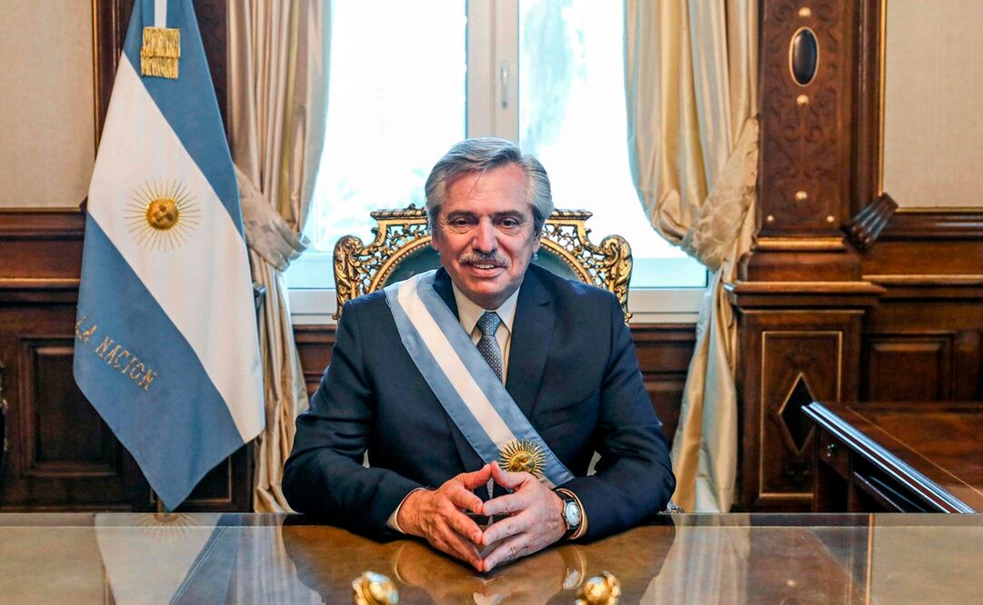 Alberto Fernández, presidente de Argentina. Foto: AFP