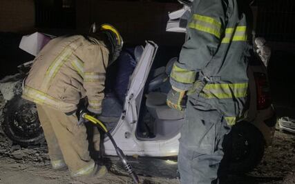 Sigue racha de accidentes carreteros en Nuevo León; reportan dos muertos