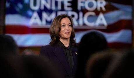 Harris presume de "resiliencia física y mental"; juega la carta de la salud contra Trump