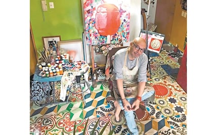 Mauricio Castillo se reconecta con su arte en cuarentena