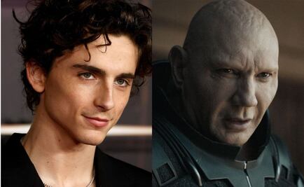 Así fue la relación entre Timothée Chalamet y Dave Bautista durante la película “Dune”