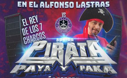 Atlético de San Luis anuncia al Sonido Pirata para el show de medio tiempo ante Mazatlán