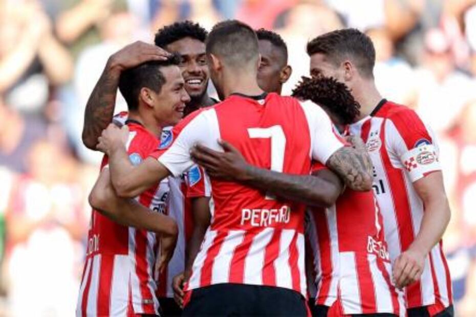 Los siete goles de Hirving Lozano con el PSV en imágenes