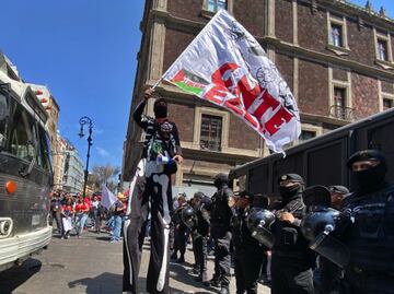 Concentraciones en CDMX por protesta de la CNTE hoy 20 de marzo; afectaciones y alternativas viales