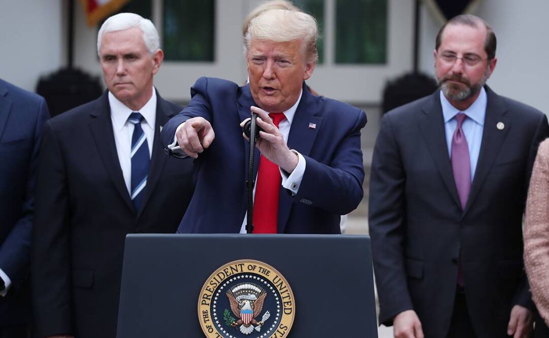 Donald Trump, presidente de Estados Unidos. Foto: EFE 