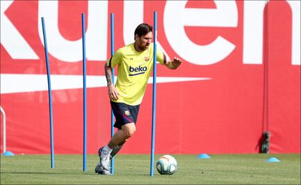 ¿Bajo qué protocolo contra coronavirus regresó Messi a entrenar con el Barcelona?