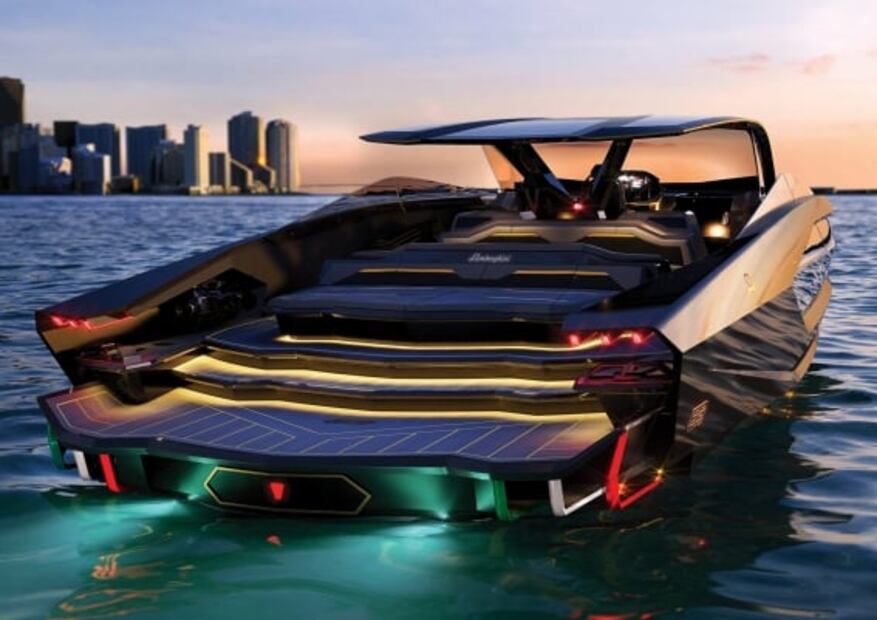 El exclusivo yate Lamborghini de Conor McGregor