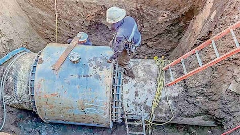 Repara la CAEM 14 fugas en el macrocircuito