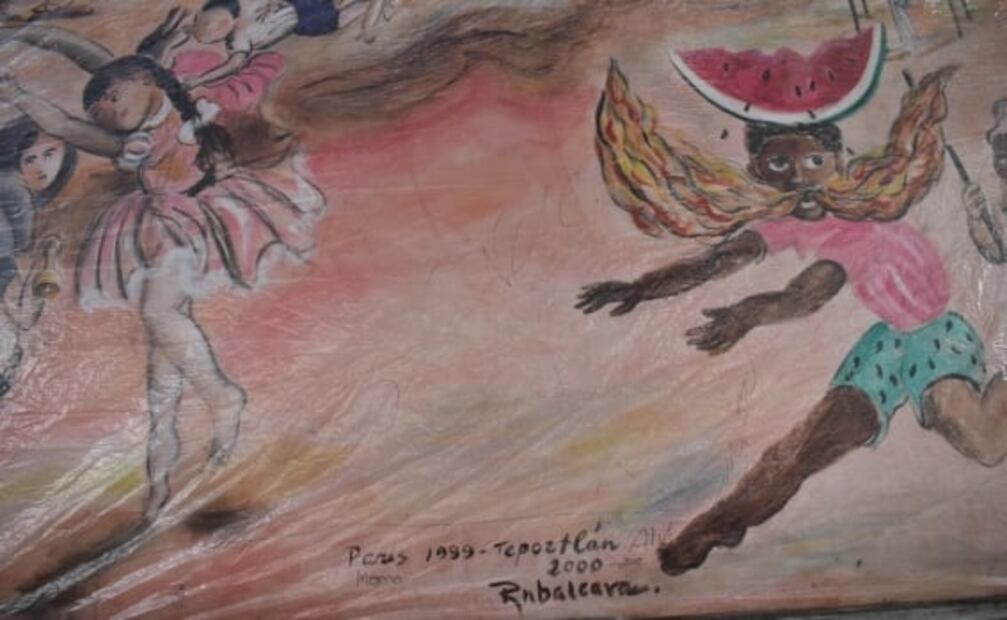 Cuando Lalo, Dante y Olaf vandalizaron el mural de “Cri Cri” en Chapultepec