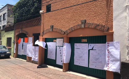 “Tapizan” con acusaciones casa de María Rojo en Coyoacán