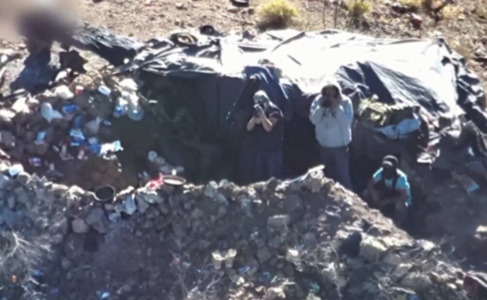 VIDEO: “Es apenas un niño”: Captan a integrante del Cártel de Sinaloa disparando contra un dron de EU