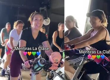 Clase de spinning se viraliza por interpretar canciones de Mentiras la serie; “excelente servicio”, dicen usuarios