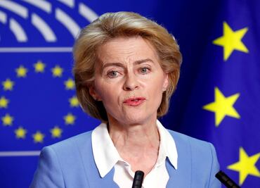 "Necesitamos urgentemente rearmar Europa", dice Von der Leyen; califica de "buena y franca" reunión con líderes