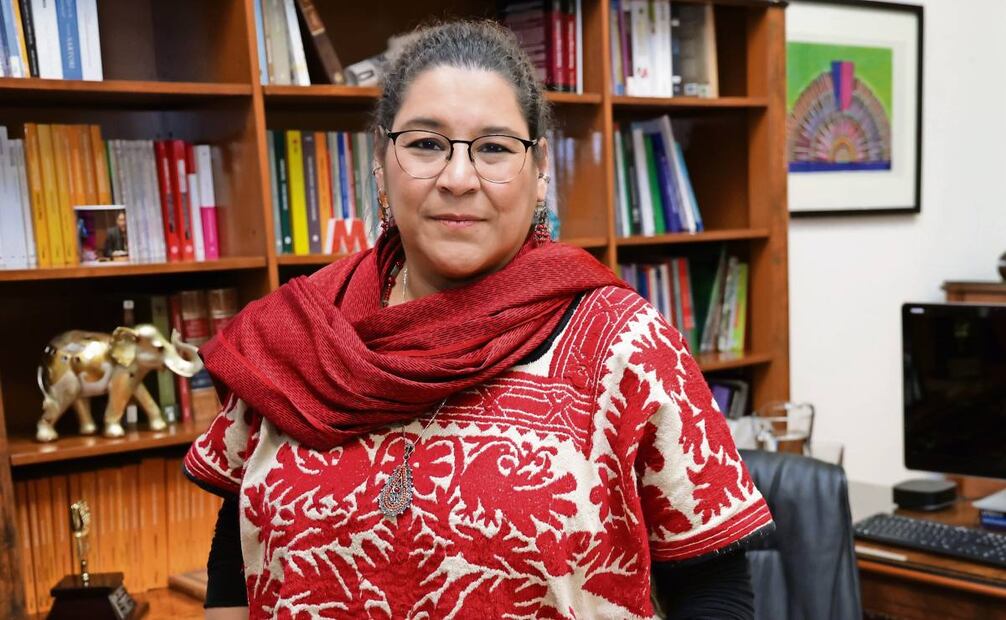 Entrevista con la ministra, Lenia Batres en la Suprema Corte de Justicia de la Nación. Foto: Fernanda Rojas / EL UNIVERSAL