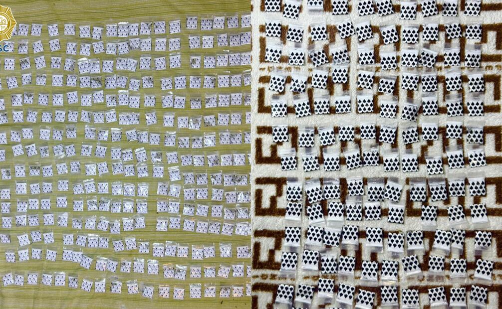 Los detenidos y lo asegurado fueron puestos a disposición de un representante del Ministerio Público.
Foto: Especial.