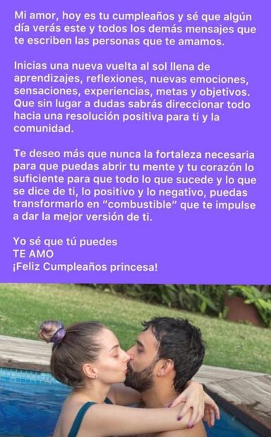 Familia de YosStop le canta las Mañanitas vía teléfono y ella hace una reflexión