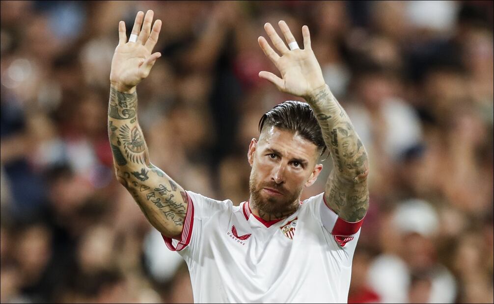 Sergio Ramos con el Sevilla - Foto: AP