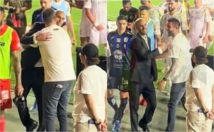 André Pierre Gignac tiene emotivo gesto con Guido Pizarro; lo felicitó tras el triunfo de Tigres