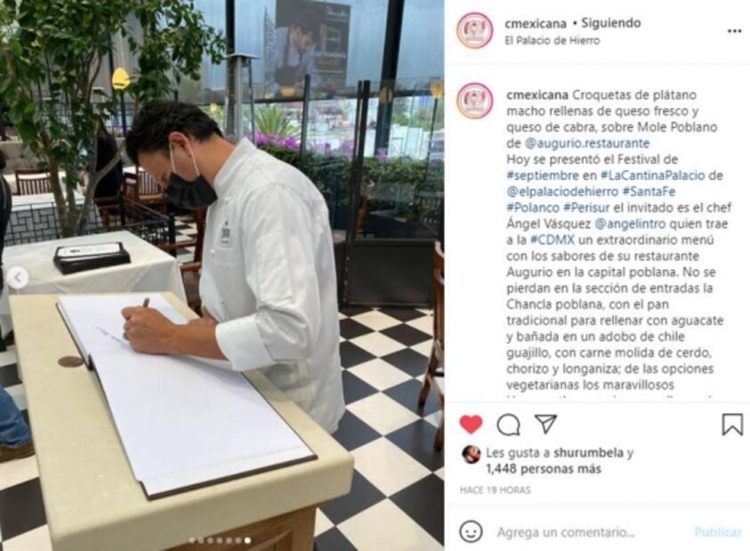 Prueba la cocina del poblano Ángel Vázquez en CDMX por tiempo limitado