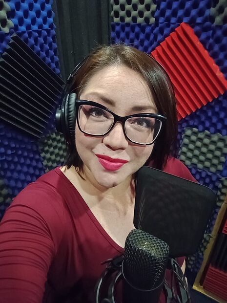 Lidia Mares,  una de las voces de "Amélie y los secretos de la lluvia". Foto: Cortesía de Lidia Mares.