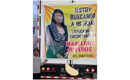 “¡Estoy buscando a mi hija!”: padre recorre Perú con la fotografía de su hija en el auto