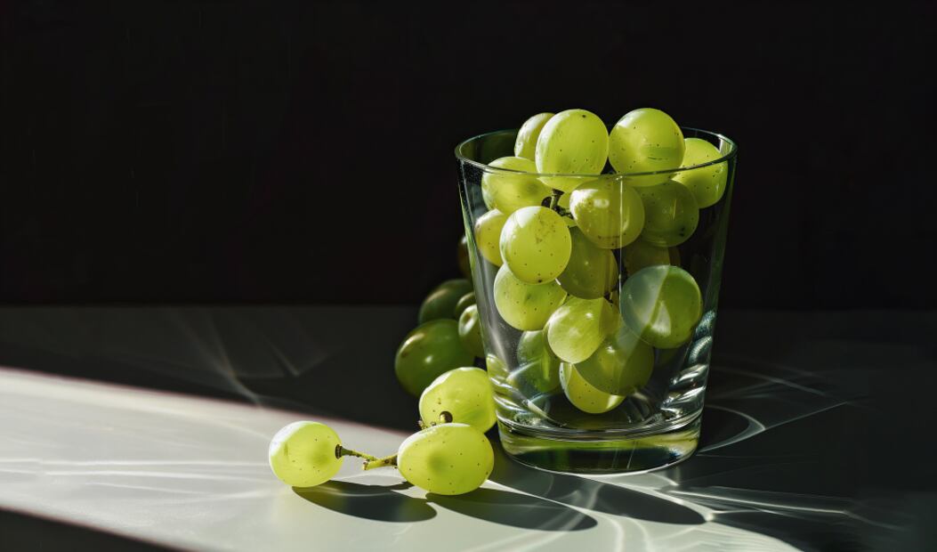 Las uvas pueden contener pesticidas y bacterias. Foto: Freepik