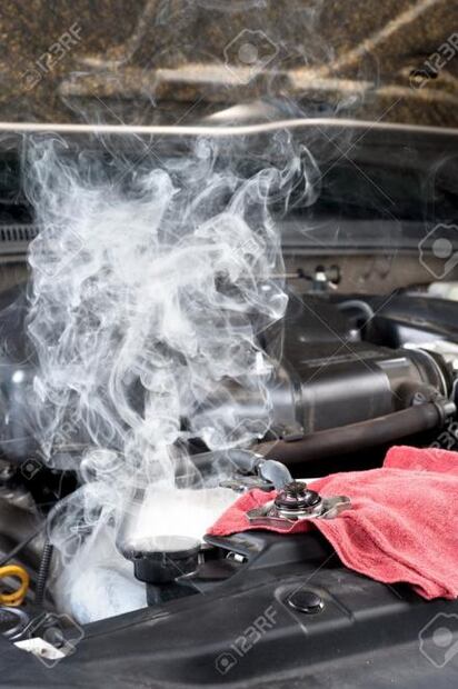 Razones por las que se calienta un motor