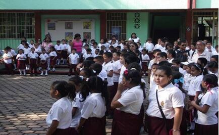 Officials wrench control of schools from Mexico unions