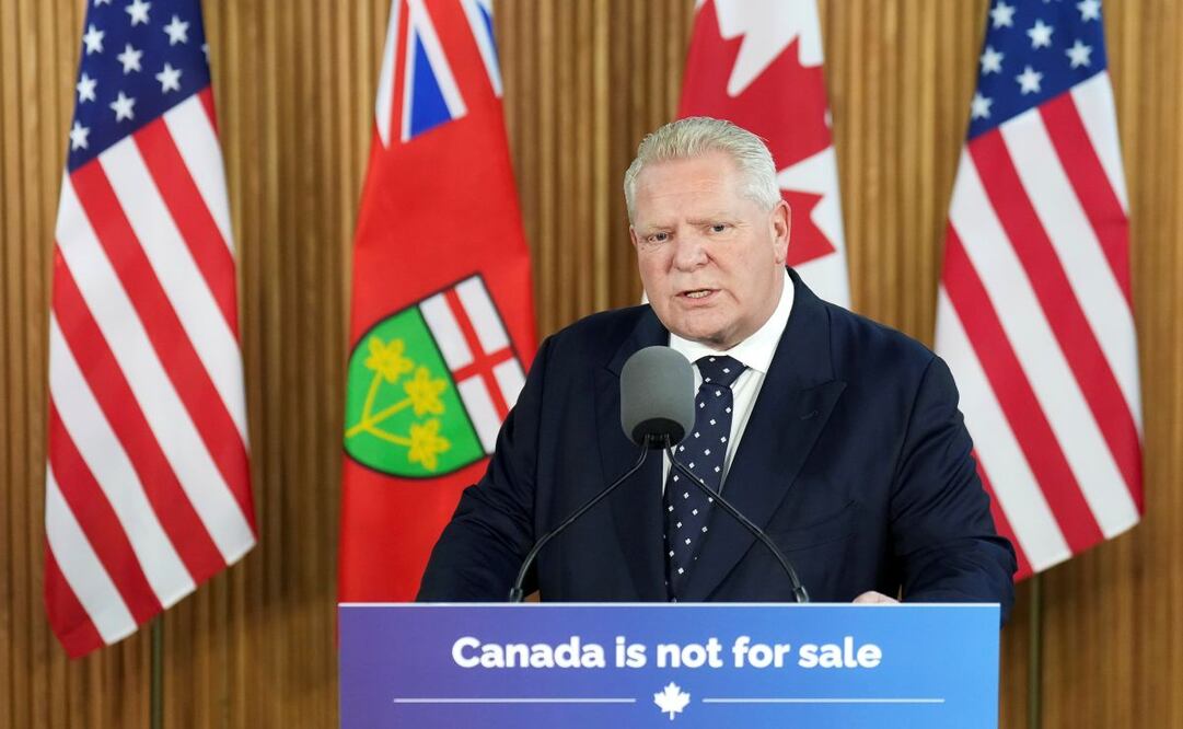 El primer ministro de Ontario, Doug Ford. Foto: AP