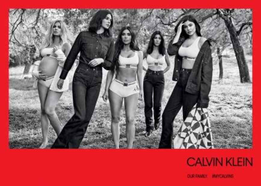 Las Kardashian lucen cuerpazo en nueva campaña de Calvin Klein