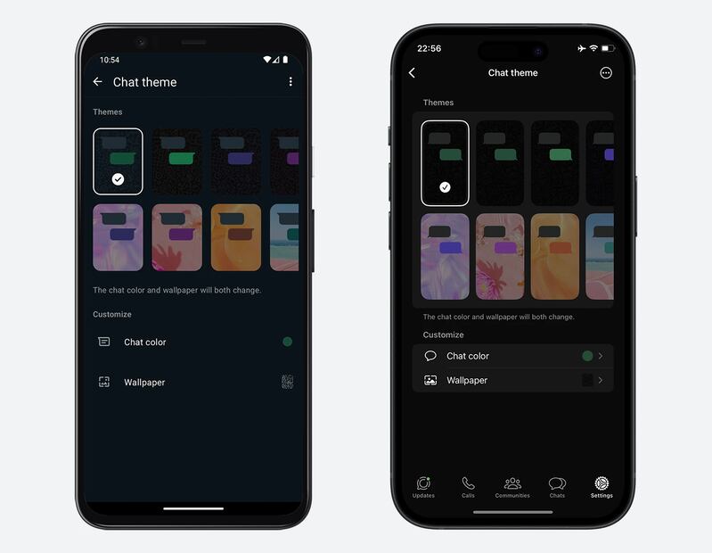 Personalización de chats en WhatsApp. Foto: WABetaInfo