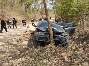 Mueren a balazos dos presuntos polleros tras persecución en Chiapas
