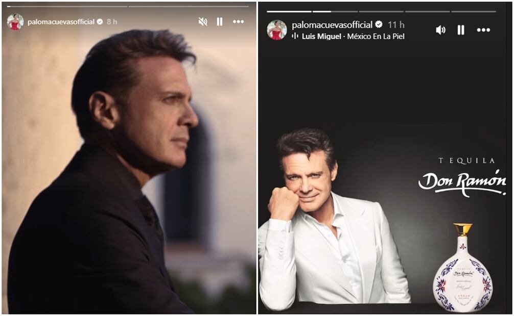 Paloma Cuevas presume en sus redes a su novio Luis Miguel.
