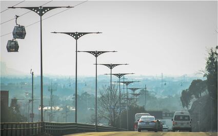 FOTOS: Se presentaron altos niveles de contaminación en el primer día del año en el Valle de México