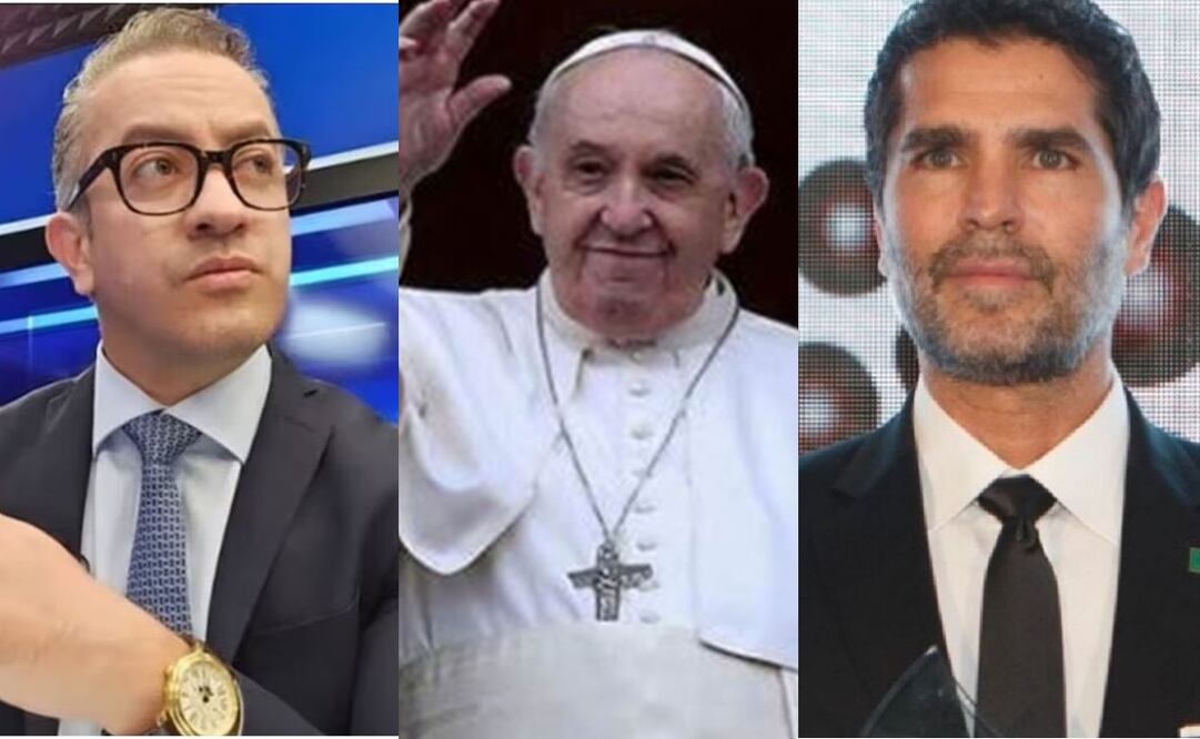 Chumel Torres y Verástegui se despiden del Papa Francisco con un emotivo mensaje. Foto: Archivo / EL UNIVERSAL