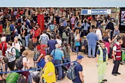 Cientos de vuelos cancelados en Italia por huelga del sector aéreo