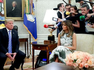 Melania “lleva un rato” pidiendo a Trump que mantenga unidas a familias migrantes