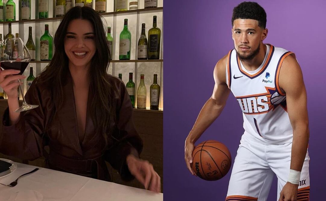 Kendall Jenner y el jugador de baloncesto Devin Book. Foto: Vía Instagram oficial.