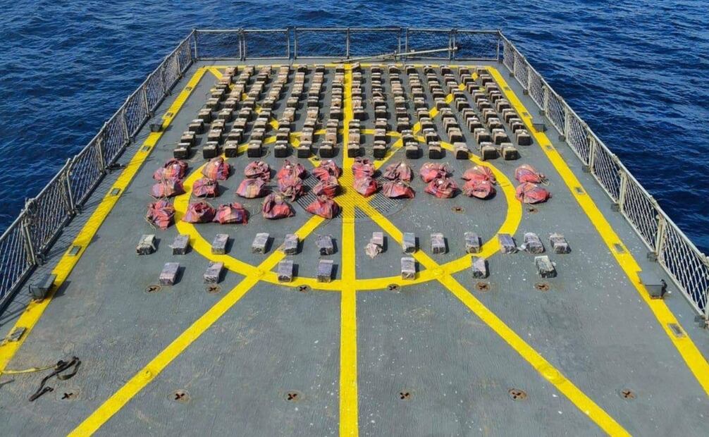 Semar intercepta a semisumergible con 4 toneladas de cocaína. Foto: Especial