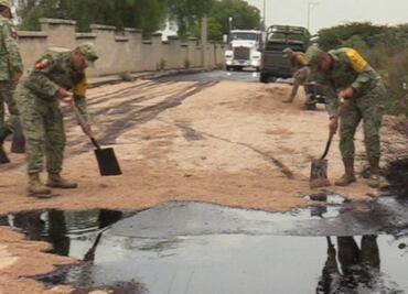 Derrame de combustóleo origina alerta en Atotonilco de Tula, Hidalgo