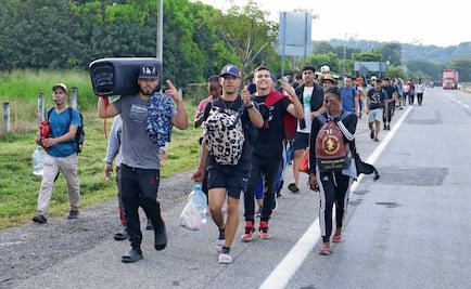 Sale otra caravana; Migración busca disolverla
