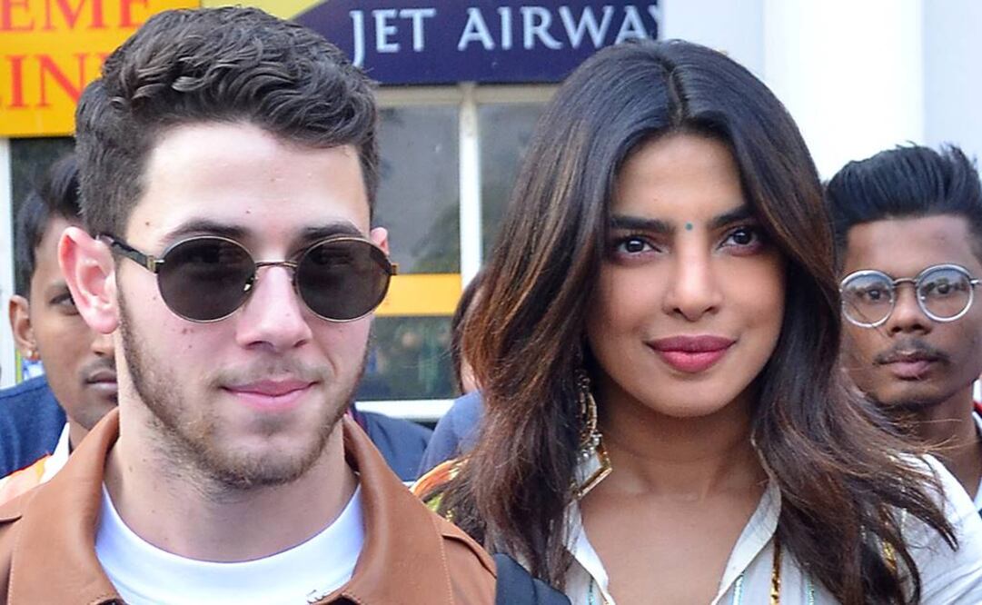 Nick Jonas y Priyanka Chopra. Foto: Reuters